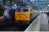 GB Railfreight Class 47s haul the London Euston-Glasgow Central Sleeper via Dumfries, replacing Class 90s at Carlisle. On January 19, 47812 and 47847 have just arrived at the Scottish terminus. RICHARD CLINNICK.