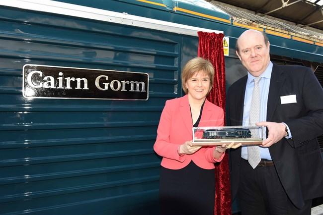 Sturgeon unveils new look Caledonian Sleeper at Inverness - Page 1