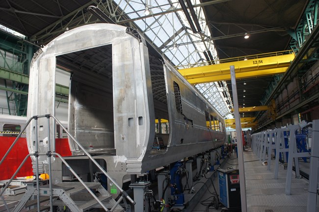 First glimpse of brand new Scottish Mk 5 sleeper coaches