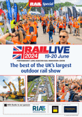 Rail Live 2024 supplement cover Rail Live 2024 supplement cover