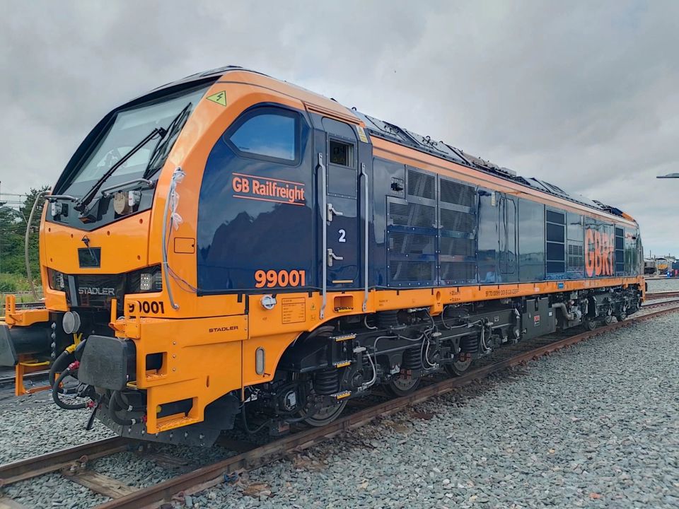 99001 at GBRf's Peterborough Depot on July 17