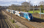 Avanti West Coast 805002 passes Headstone Lane in North London on March 11. PAUL SENIOR.