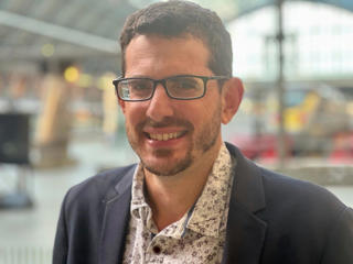 Portrait of Freewheeling CEO Thomas Ableman. Freewheeling