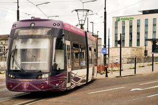 Britain lags behind other European countries in light rail construction. Our newest piece of tramway is the Blackpool Tramway’s Talbot Road branch, which officially opened in June 12 2024. ALAMY.