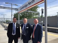 Cambridge North station opens