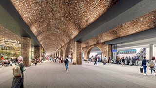 Network Rail impression of Waterloo terminus
