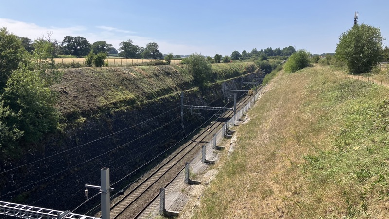 Work to prevent landslips completed on main line to South Wales