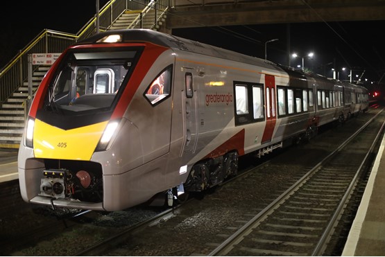 Testing of new Greater Anglia trains underway