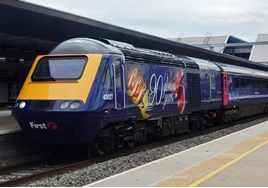GWR celebrates HM The Queen's birthday with special 'wrap' on High Speed Train