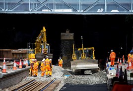 Glasgow Queen Street rebuilding reaches halfway mark