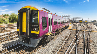 Refurbished East Midlands Railway 158847 prior to being shown off to stakeholders at Nottingham on July 24. All 26 two-car units will be refurbished between now and October 2026. EAST MIDLANDS RAILWAY.