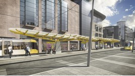 Exchange Square tram stop opening confirmed