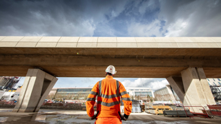 Curzon 3 viaduct moved into place near Birmingham Curzon Street station