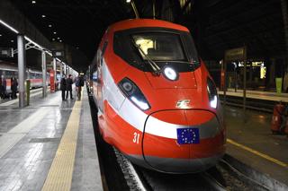 FS Italiane Group Frecciarossa train. FS ITALIANE GROUP.