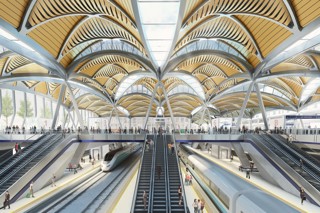 HS2 Euston plans. HS2 LTD.