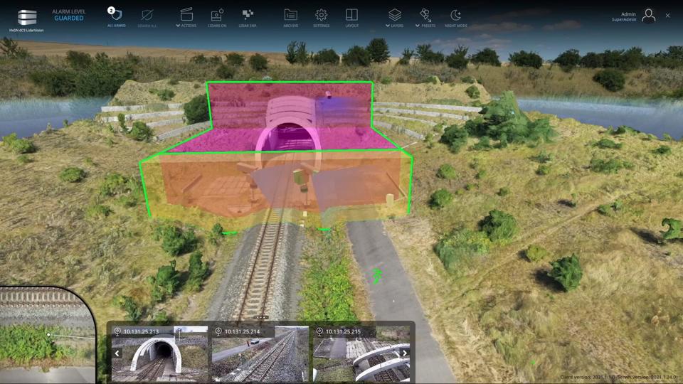 LiDAR enables the creation and management of virtual perimeters and/or safe zones with pinpoint accuracy. HEXAGON.
