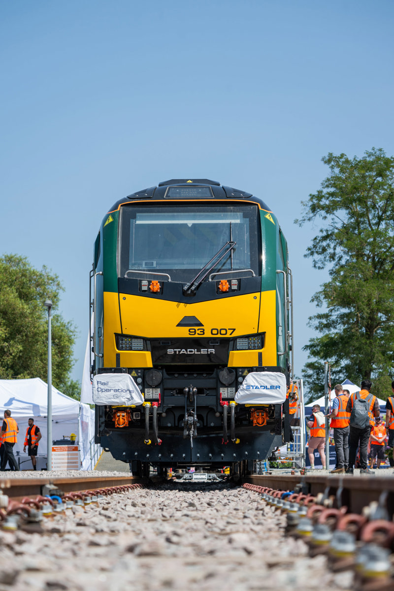 93007 cuts an imposing figure at Rail Live. JACK BOSKETT/RAIL.
