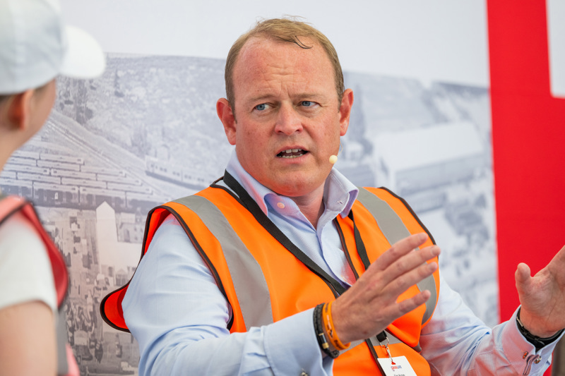 Alex Hynes, Director General, Rail Services at the Department for Transport, talked about whether Scotland can provide the blueprint for Great British Railways at Rail Live. JACK BOSKETT/RAIL.