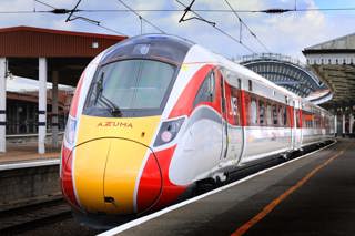 An LNER Azuma at York. LNER.
