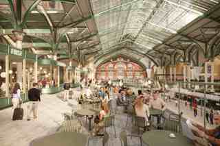 Artist's impression of the revamped Liverpool Street station. NETWORK RAIL.