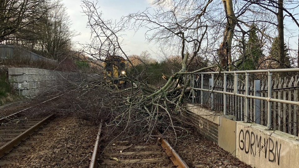Storm Isha Network Rail
