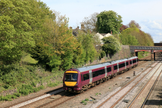 East Midlands Railway 170423 passes Barrow upon Soar (on the Midland Main Line) on July 22 2024, with the 1441 Leicester to Lincoln Central service. PAUL BIGGS.
