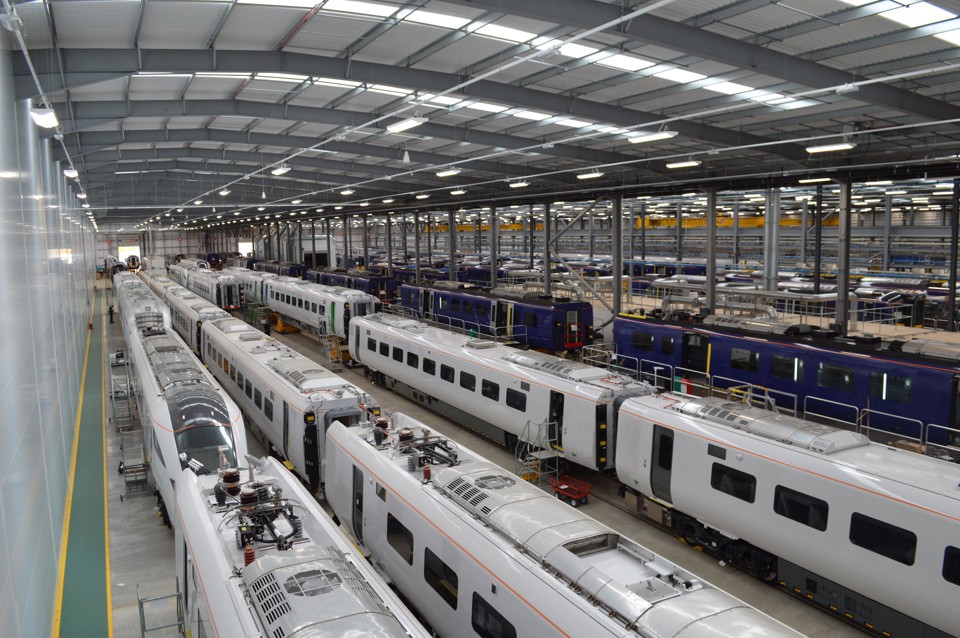 Hitachi's Newton Aycliffe factory.