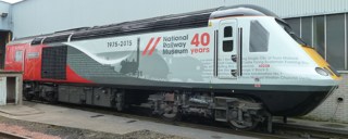 Virgin Trains East Coast 43238 in its new advertising livery.