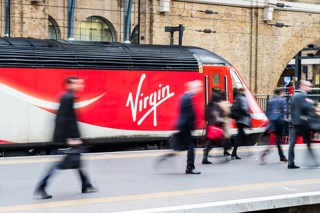 Passengers at London King's Cross. JACK BOSKETT.