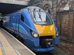 Lumo 222601 at Crewe station. RICH WILCOCK.