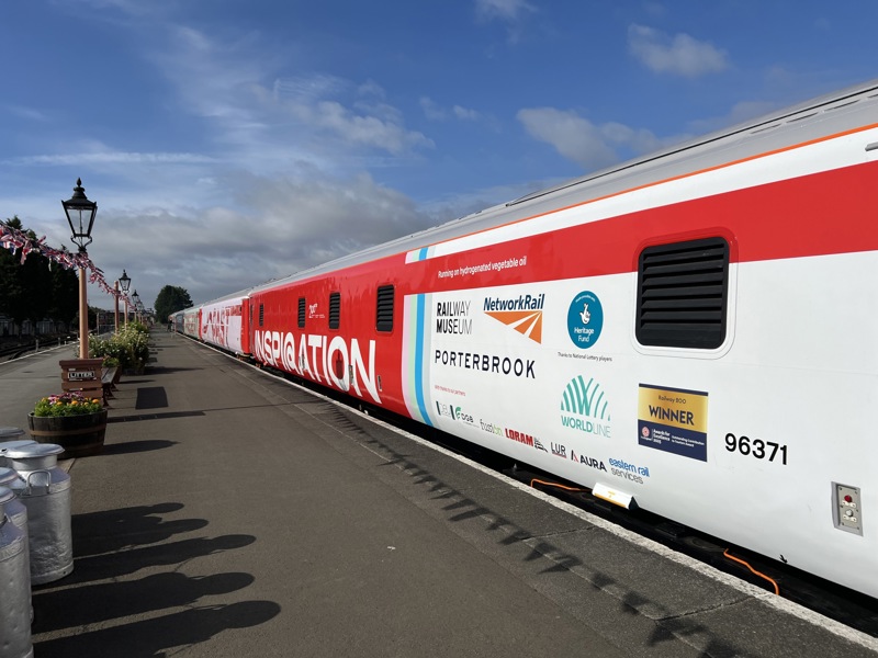 Railway 200 train Inspiration at the Severn Valley Railway. NETWORK RAIL.