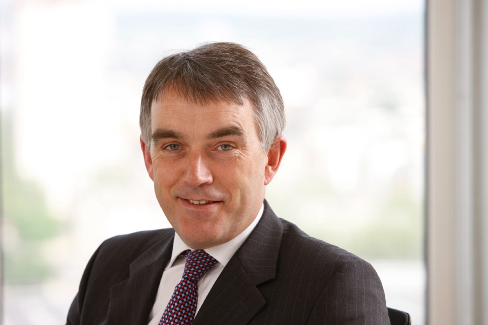 Robin Gisby when he was Managing Director, Network Operations at Network Rail. NETWORK RAIL.