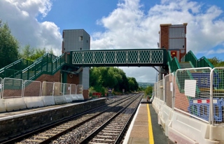 Newtown station. NETWORK RAIL.