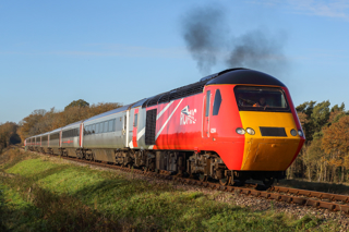 Romic Group HST led by 43094 on the Mid-Norfolk Railway. ROMIC GROUP/TURNER PHOTOGRAPHY.
