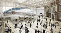 Passengers get a behind-the-scenes peek at the Waterloo station upgrade
