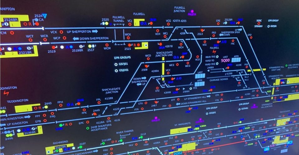 Network Rail’s Wessex Rail Operating Centre (ROC)