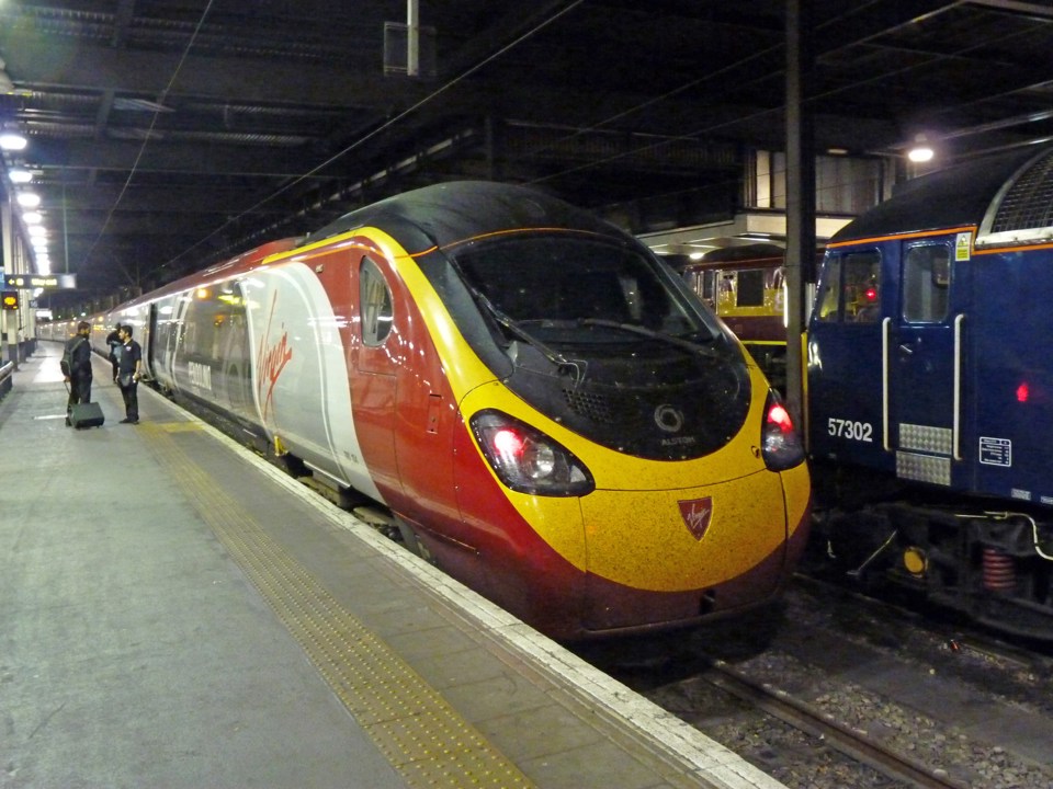 Virgin Trains 390104 at London Euston prior to working the 2300 to Manchester Piccadilly on September 4. RICHARD CLINNICK. Virgin Trains 390104 at London Euston prior to working the 2300 to Manchester Piccadilly on September 4. RICHARD CLINNICK.