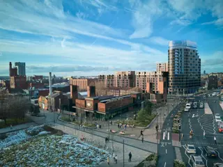 Artists Impression of Liverpool Baltic station. MOTT MACDONALD