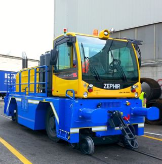 Zephir LOK 16.300 depot shunter. Picture: Porterbrook